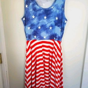 LuLaRoe American Dreams Nicki Large